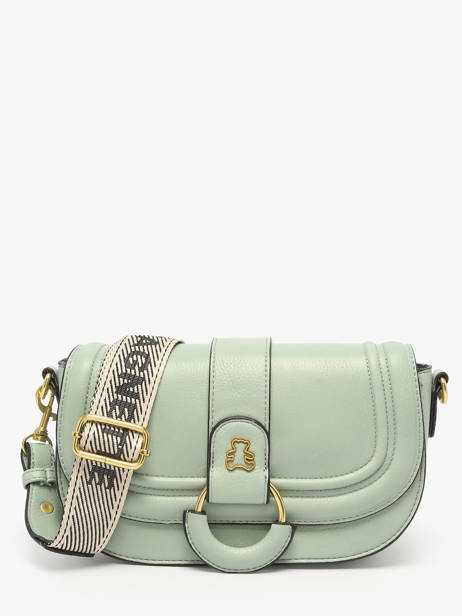 Cross Body Tas Anneau Lulu castagnette Groen anneau YSABELLA